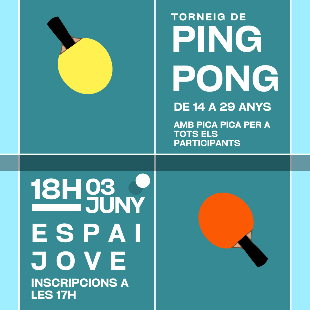 TORNEIG DE PING PONG